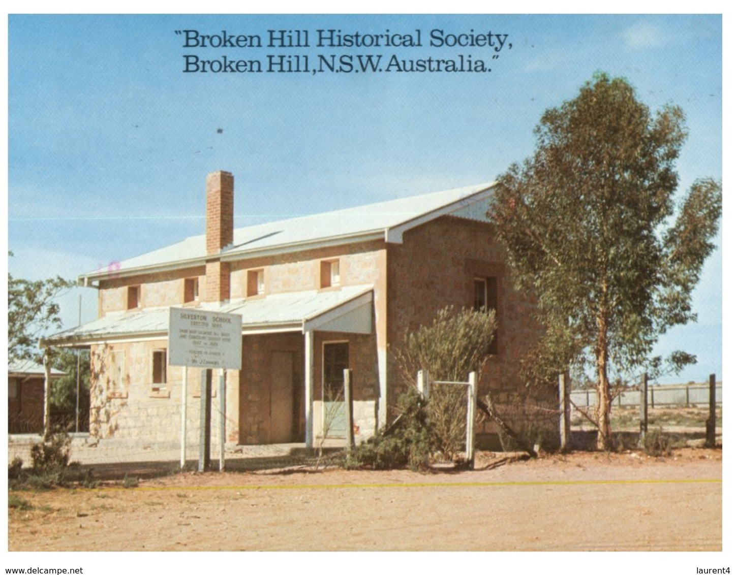 (ED 68) Australia - NSW - Broken Hill Historical Society (with Stamp) - Broken Hill