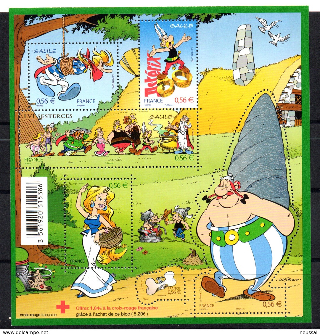 Serie Nº 4426/30 Francia Asterix. - Nuevos