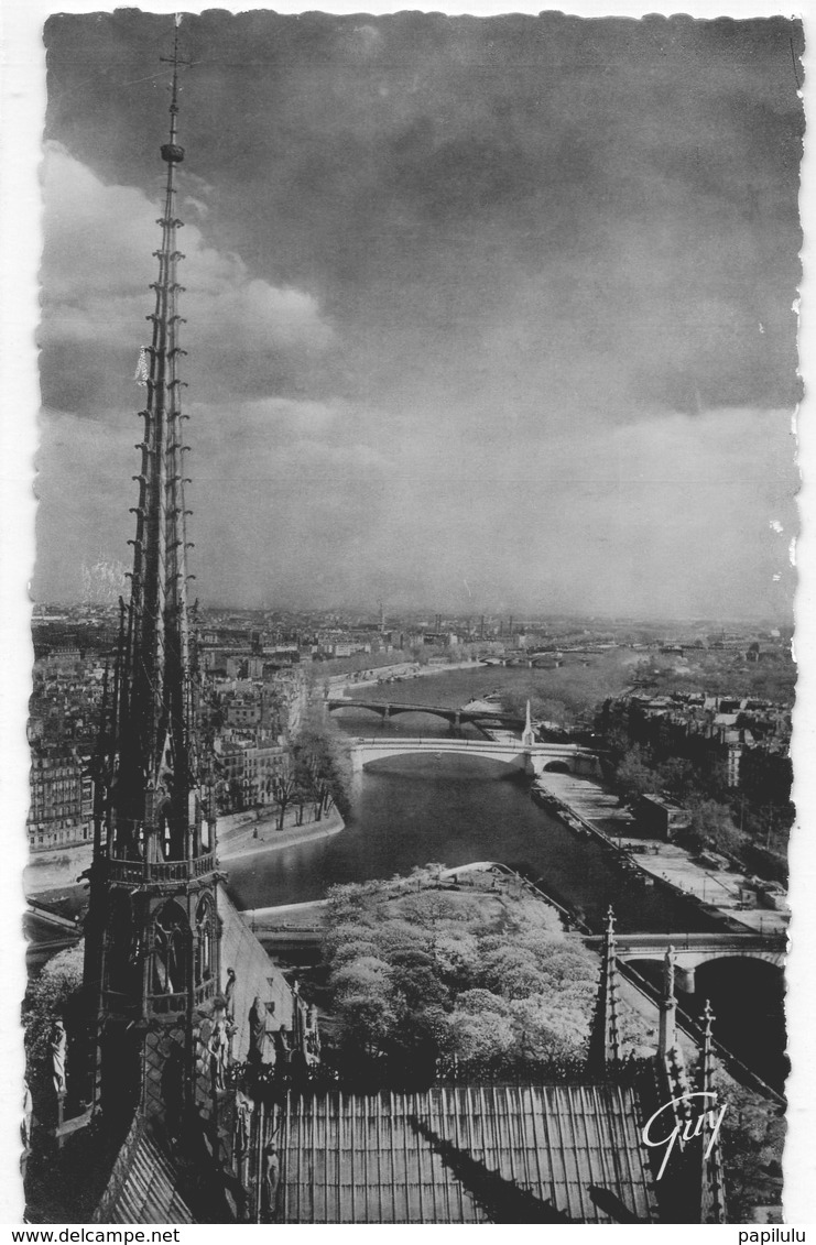 DEPT 75 : Paris 04 : édit. Guy N° 368 : La Seine En Amont De Notre Dame - Arrondissement: 04