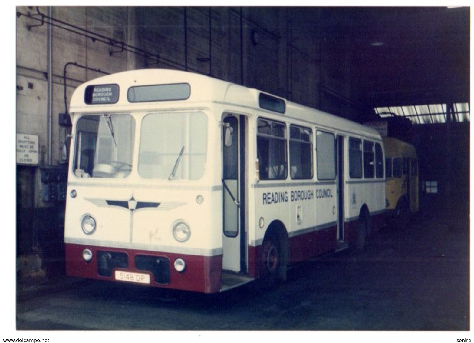 35mm ORIGINAL PHOTO BUS READING BOROUGH COUNCIL OMNIBUS STATION - F030 - Other & Unclassified