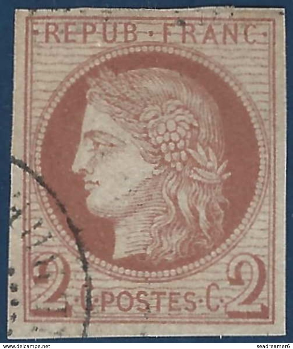 France Colonies Céres N°15 2c Oblitéré Dateur Tres Frais ...TTB - Cérès