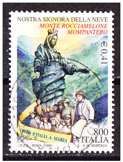 Italia 1999-Signora Della Neve    Usato Oggetto Simile - 1991-00: Gebraucht