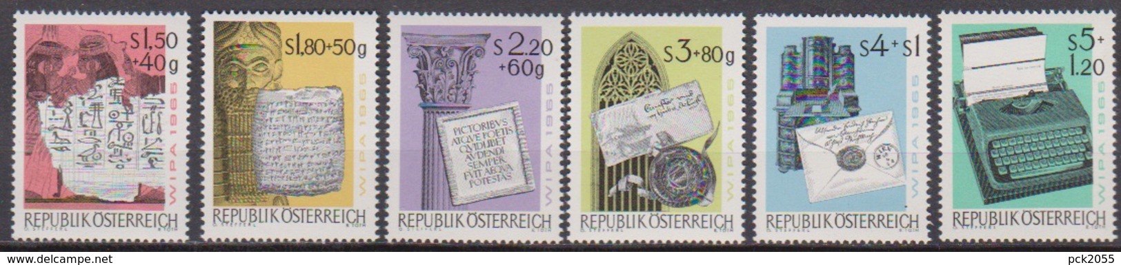 Österreich 1965 Nr.1184 - 1189 ** Postfr. Intern. Briefmarkenausstellung WIPA 1965, Wien ( 8759) Günstige Versandkosten - Ungebraucht