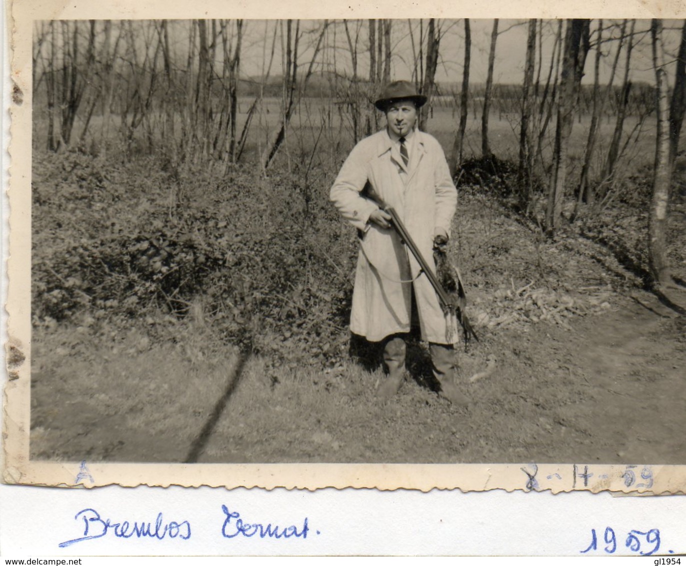 UIT ALBUM   FAMILIE   -   HENRI  D' HONT    GEBOREN TE  IZEGEM  1908  _  BREMBOS  TERNAT  1959 - Other & Unclassified