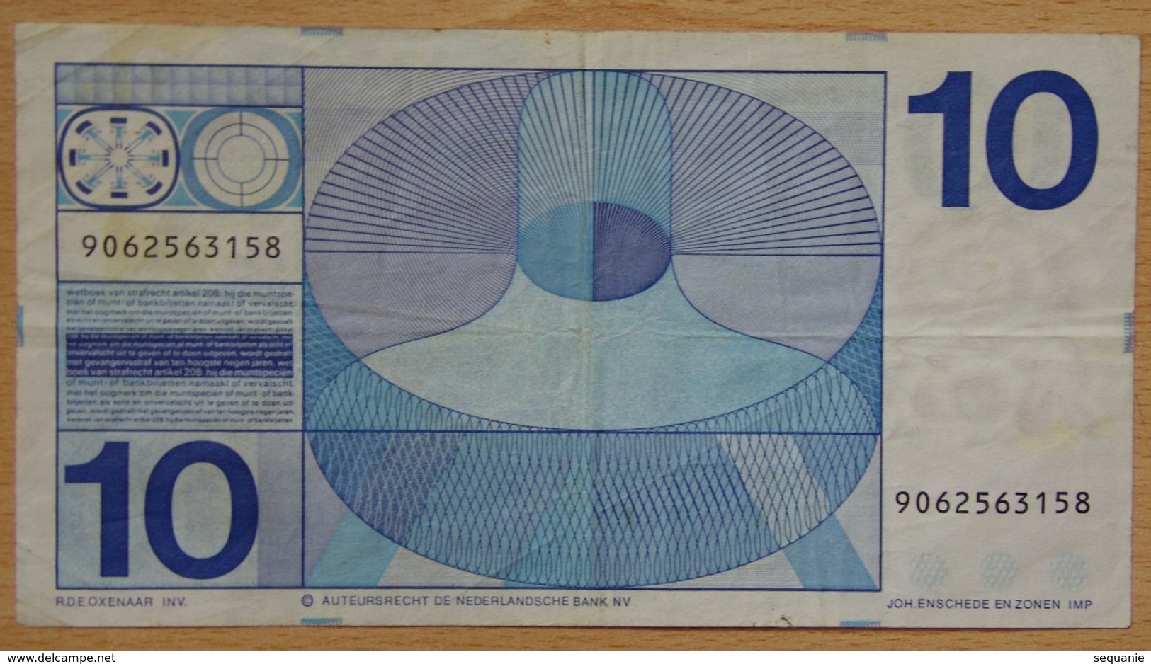 PAYS-BAS 10 Gulden  25 AVRIL 1968 - [7] Collections