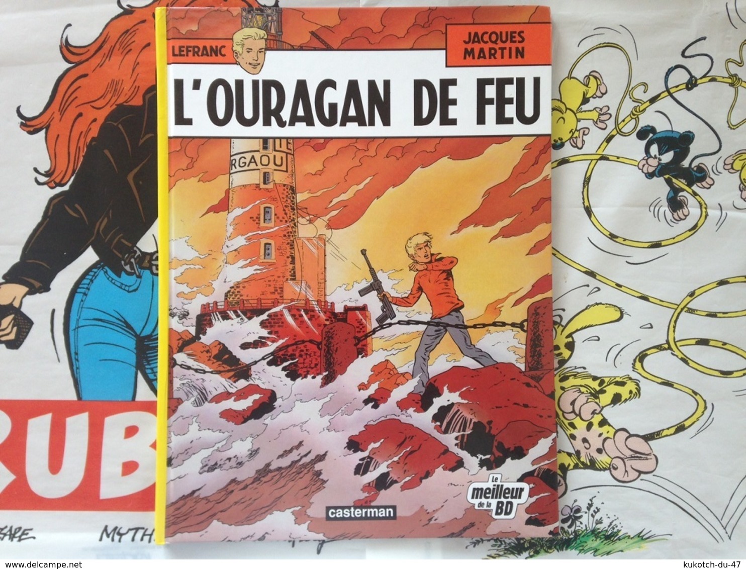 BD Lefranc - L'ouragan De Feu - Martin (2007) - Lefranc