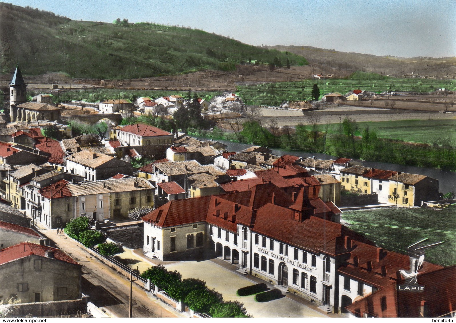 CPSM De VARILHES - Le Groupe Scolaire. - Varilhes