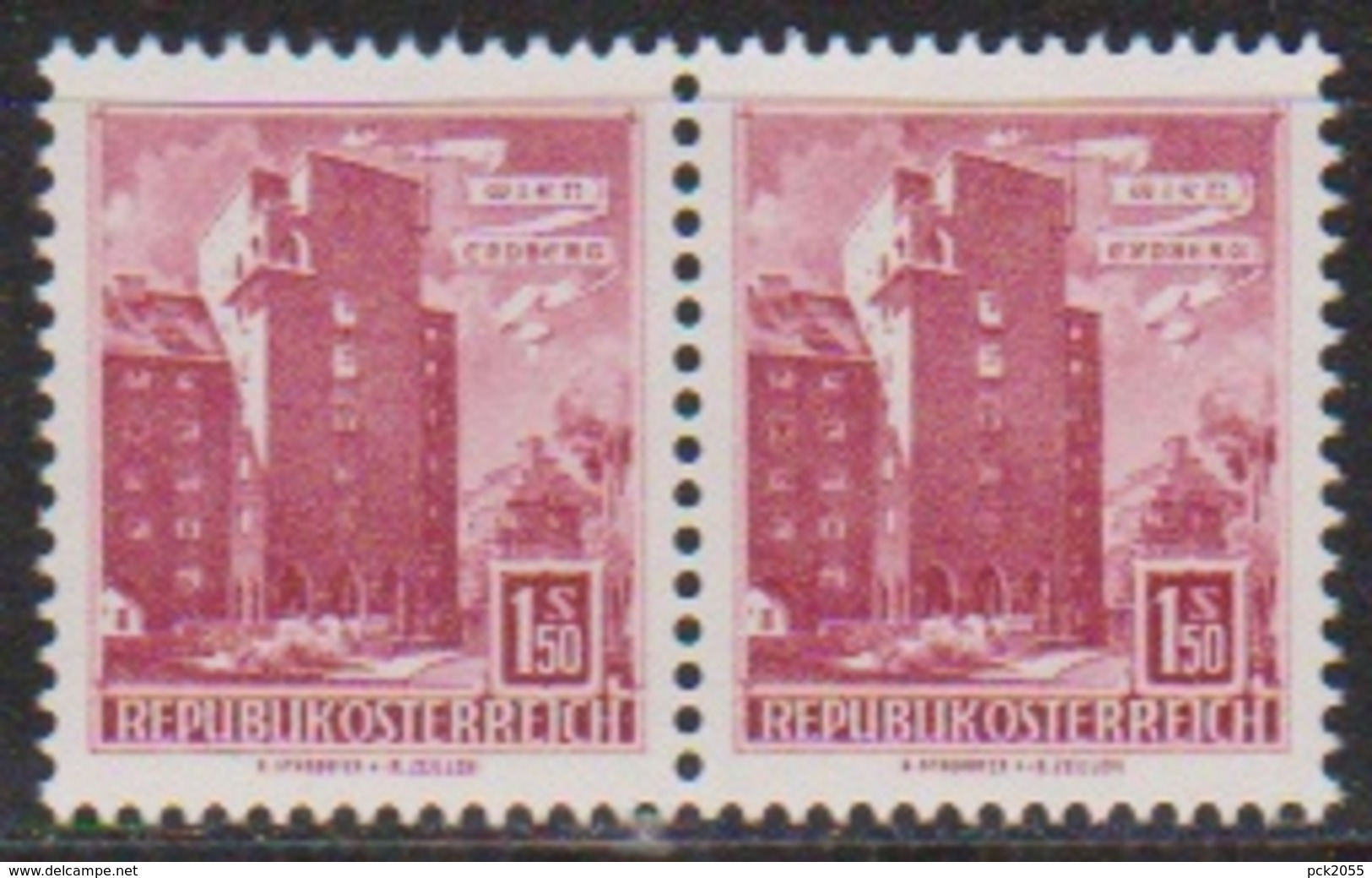 Österreich 1965 Nr.1178 Paar ** Postfr. Wohnbau Rabenhof, Wien-Erdberg ( 8780) Günstige Versandkosten - Ungebraucht