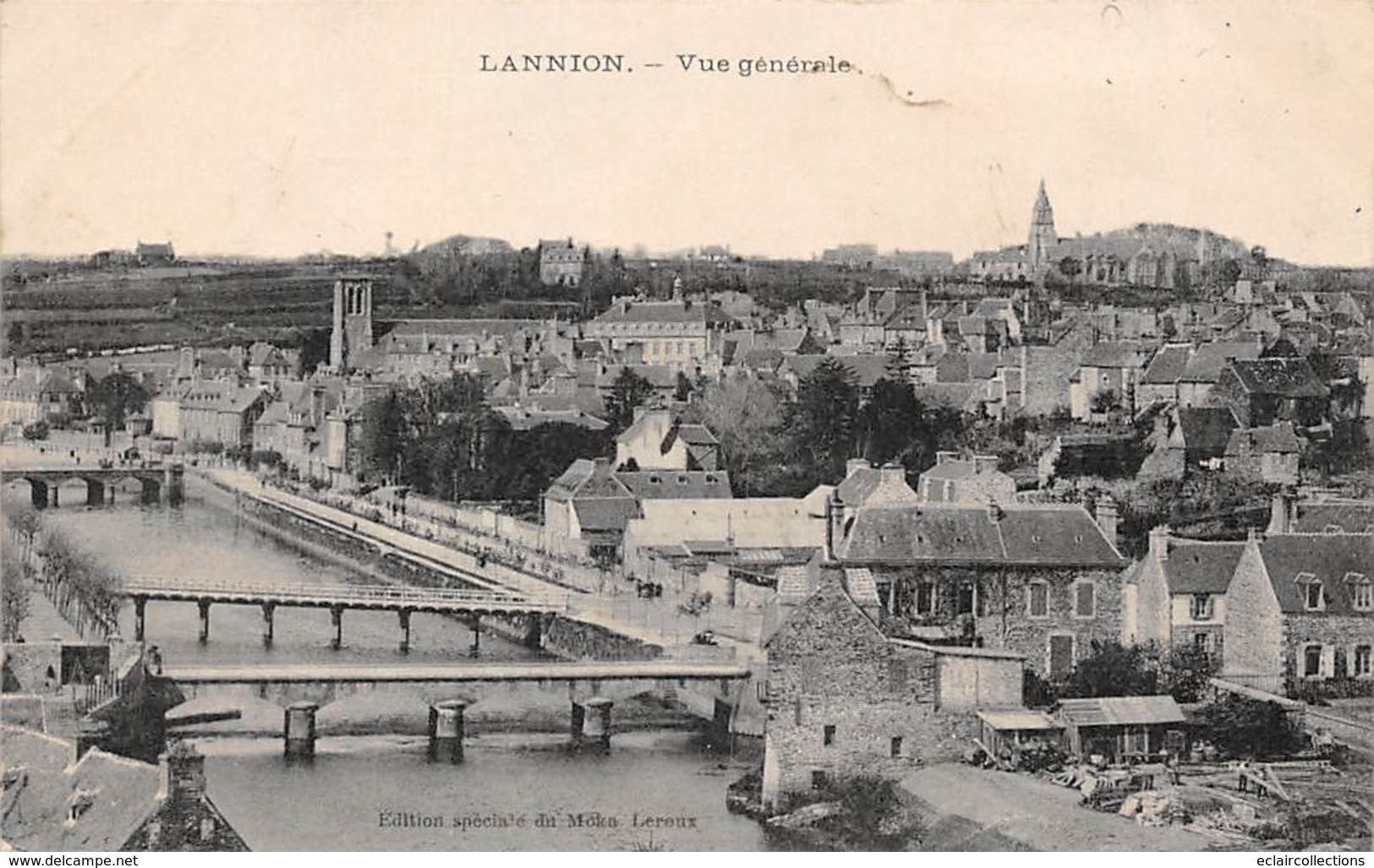 Lannion        22              Vue Générale   1     (voir Scan) - Lannion