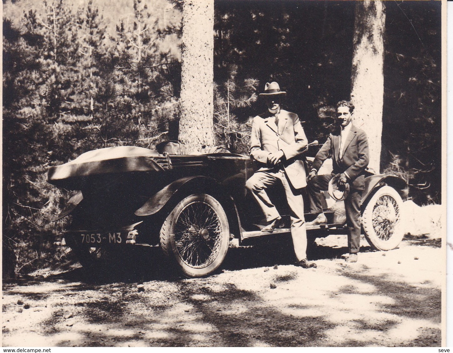 CORSE VIVARIO 1926 Voiture Automobile Photo Amateur Format Environ 6 Cm X 3,5 - Cars