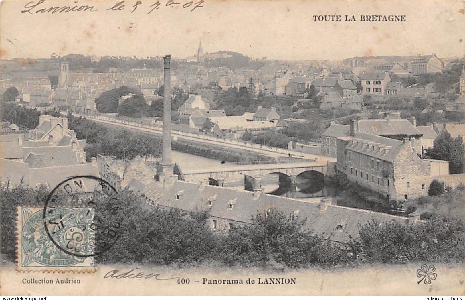 Lannion        22              Panorama      (voir Scan) - Lannion