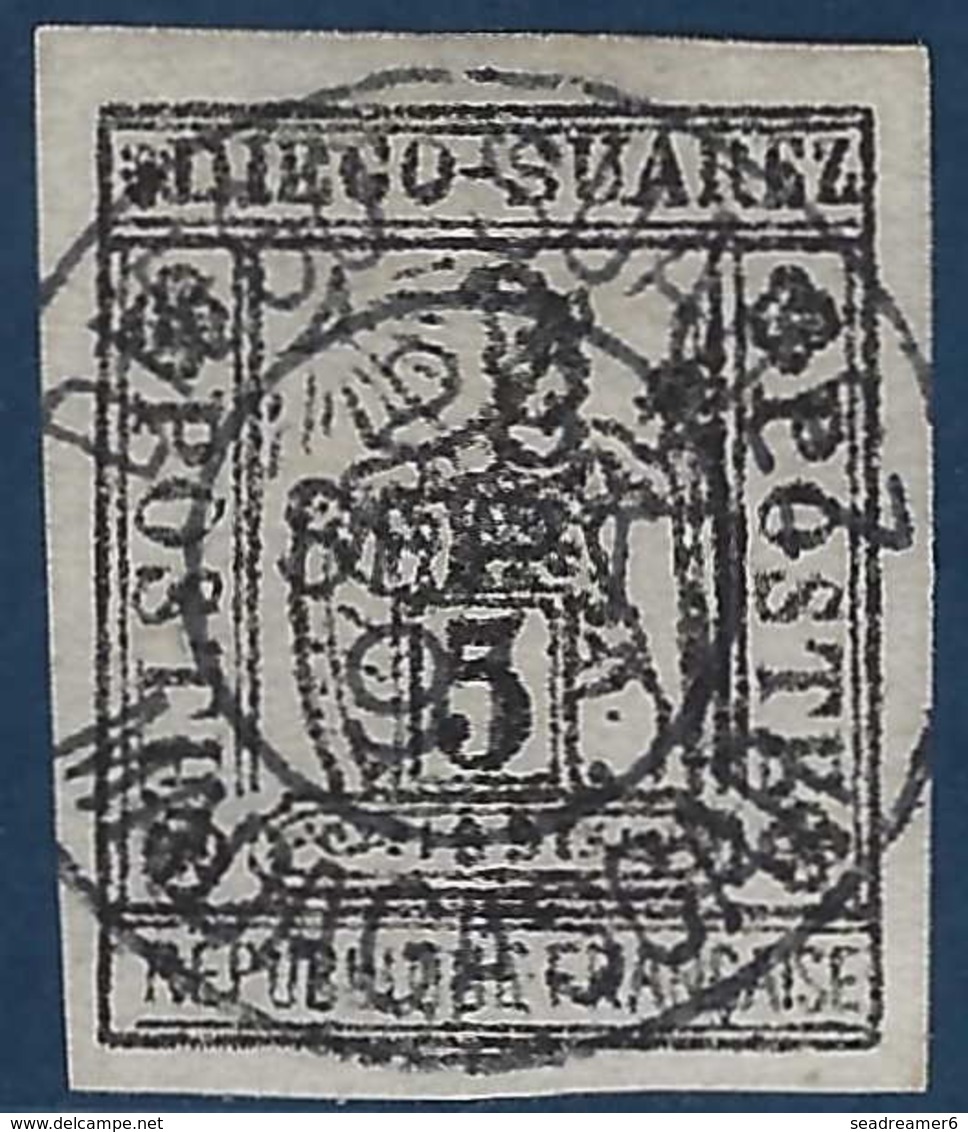 France Colonies Diego Suarez N°10 Oblitéré Superbe !! Signé Bernichon - Used Stamps