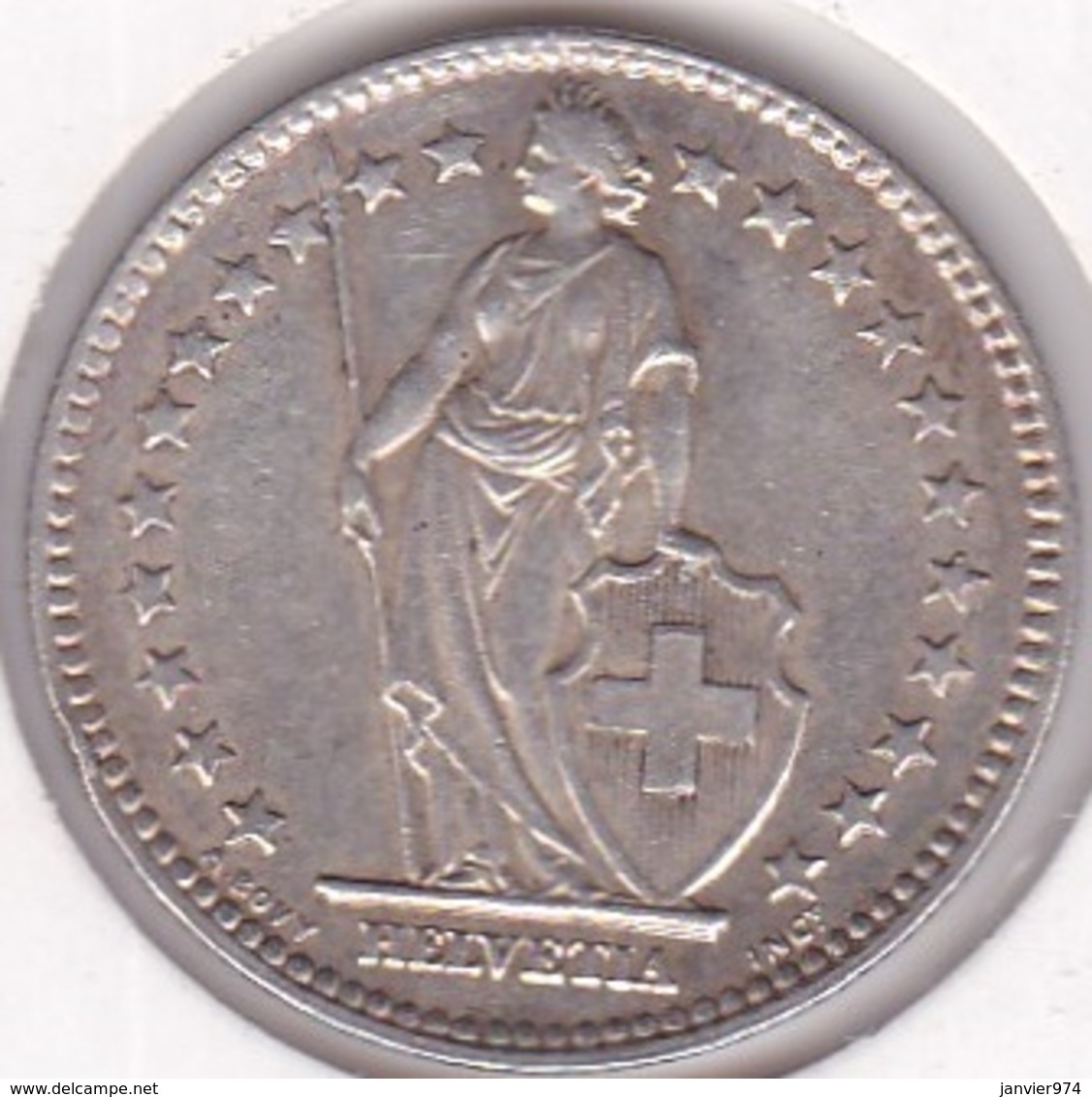 Suisse. 2 Francs 1955 B. En Argent - Autres & Non Classés