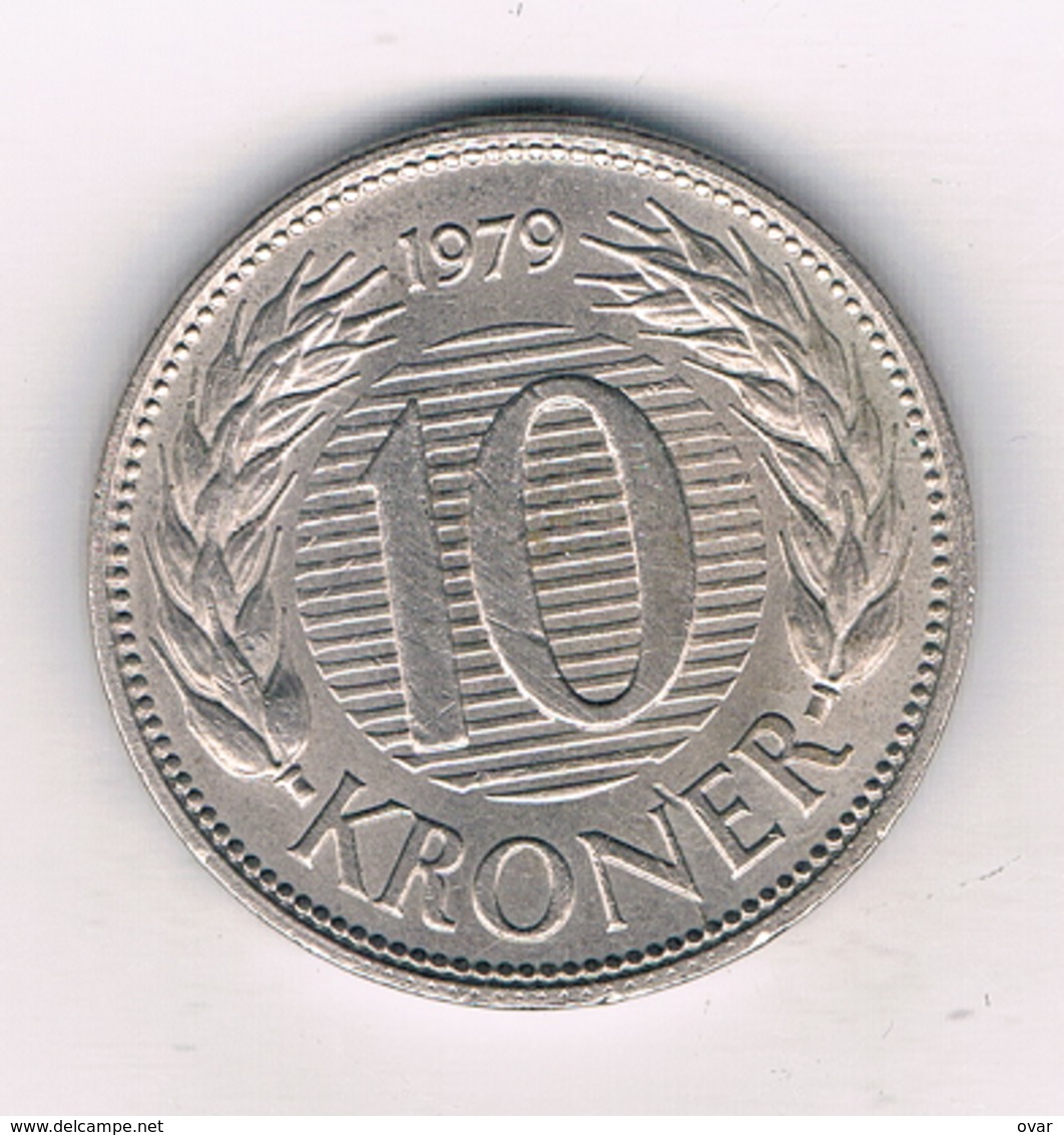 10 KRONER 1979   DENEMARKEN /5523/ - Danemark