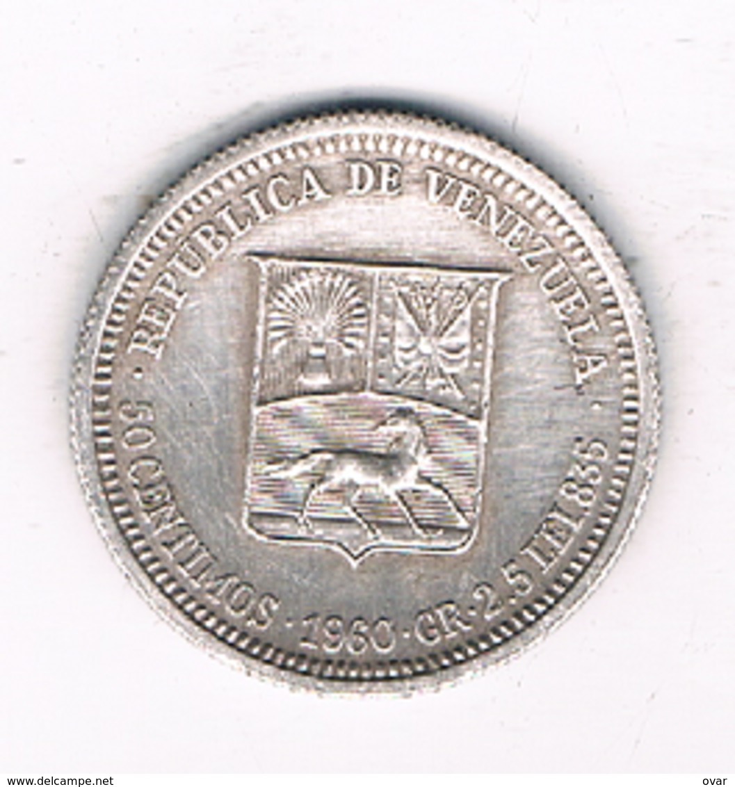 50 CENTAVOS 1960  VENEZUELA /7031/ - Venezuela