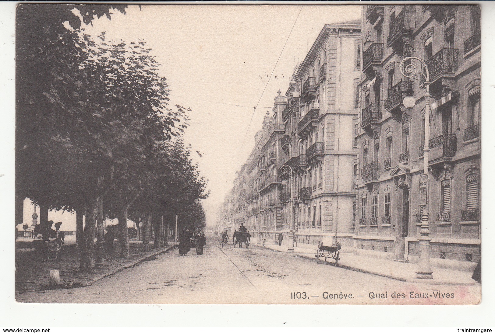 Suisse - GE - Genève - Quai Des Eaux Vives - Genève