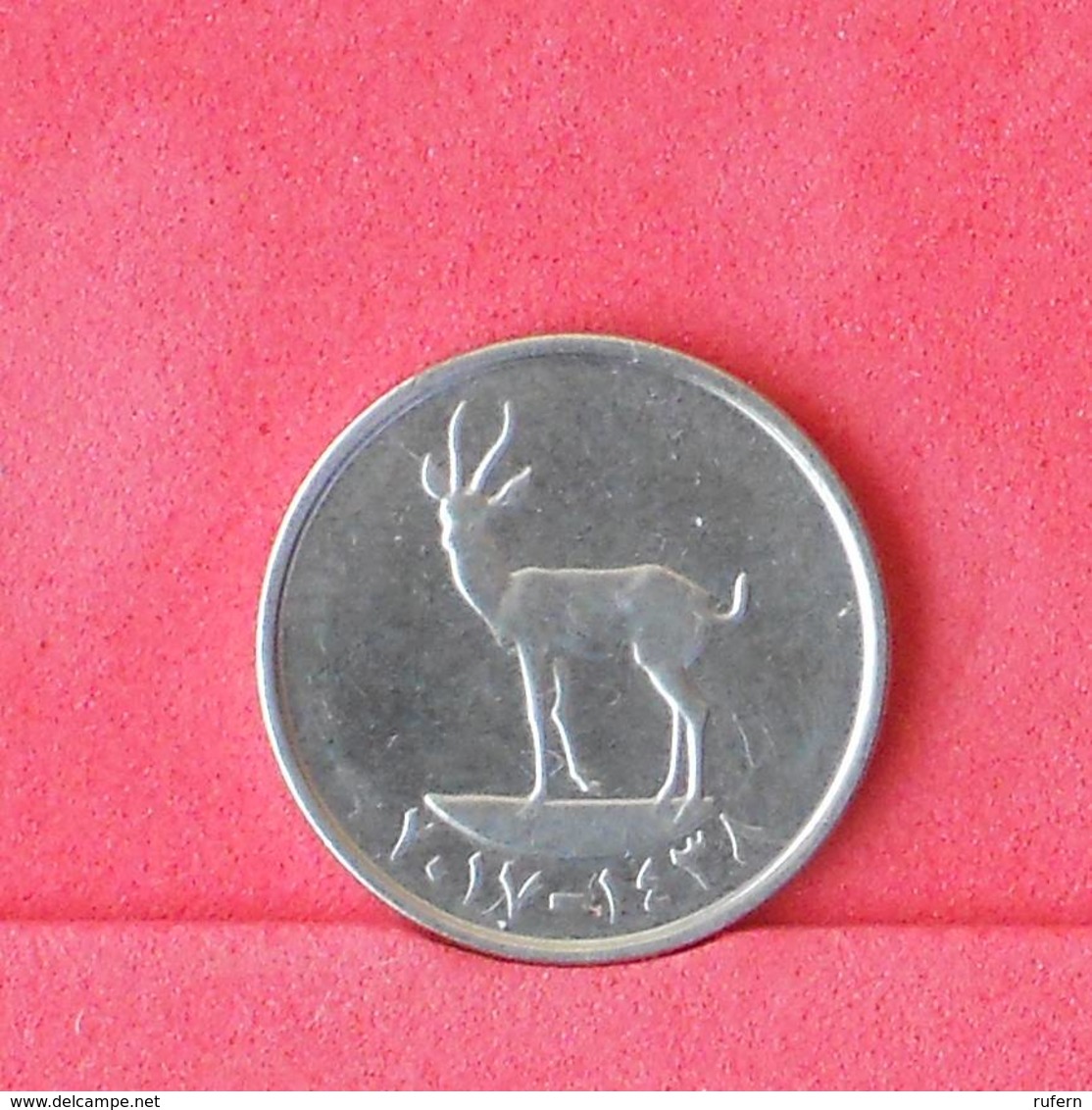 UNITED ARAB EMIRATES 25 FILS 2010 -    KM# 4 - (Nº29946) - Ver. Arab. Emirate