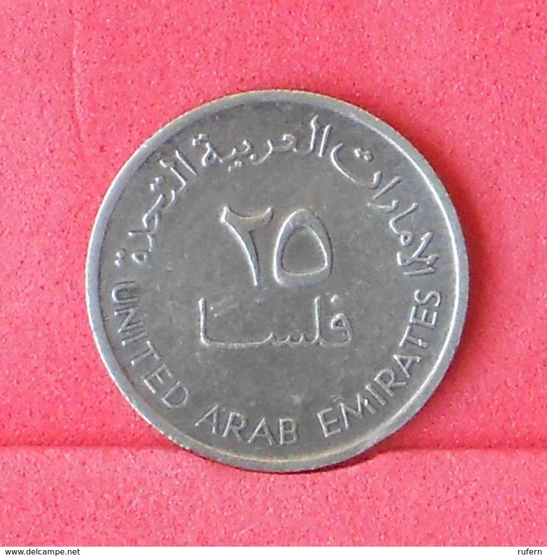 UNITED ARAB EMIRATES 25 FILS 1995 -    KM# 4 - (Nº29950) - Emirati Arabi