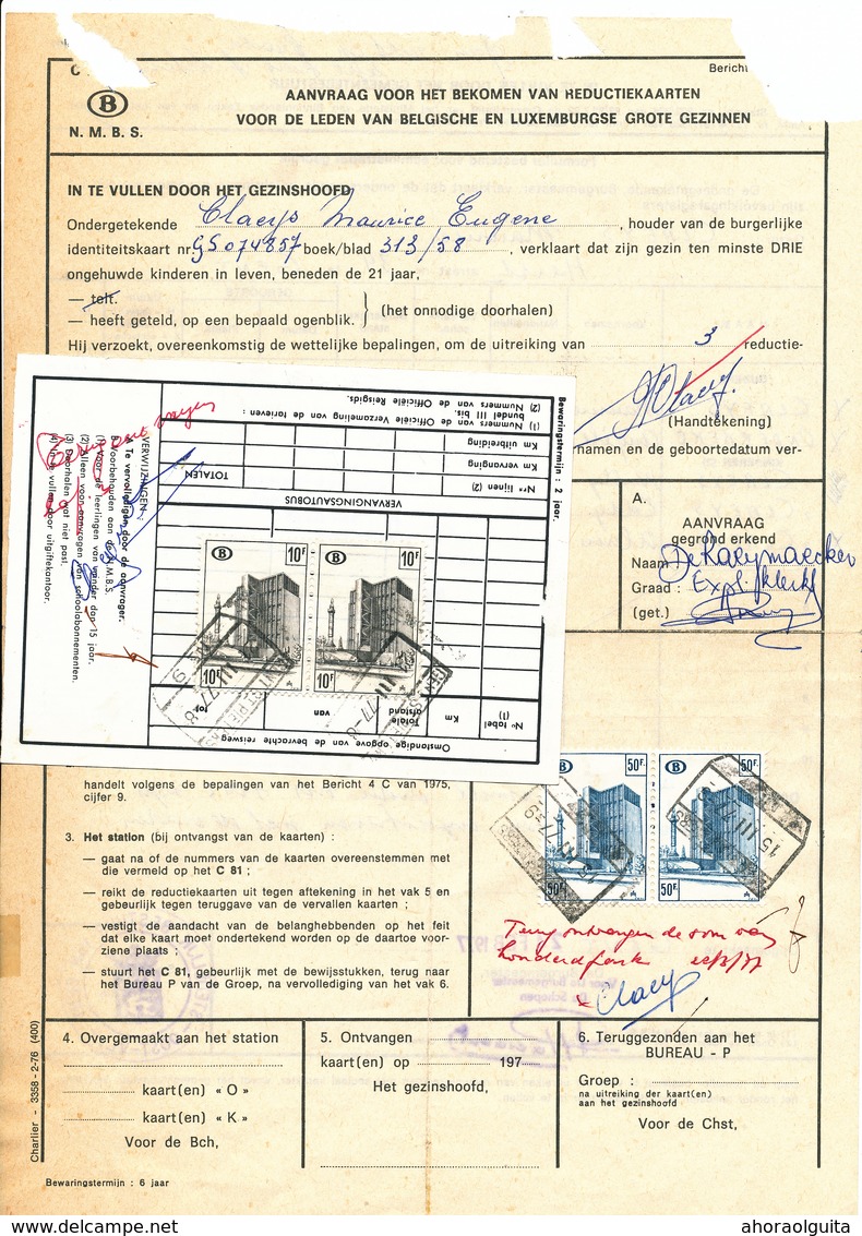 29/461 -- 11 Documents TP Chemin De Fer Gare De GAND ST PIERRE 1928/1977 - Divers Cachets Et Expéditeurs - Other & Unclassified