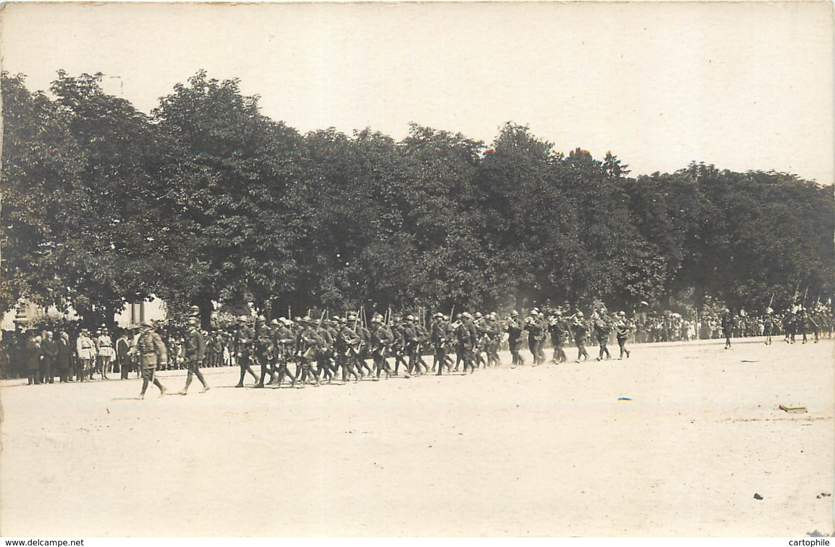 88 - EPINAL - Carte Photo -Remise De La Fourragère Jaune Au 20e BCP -  Juin 1919 - Epinal