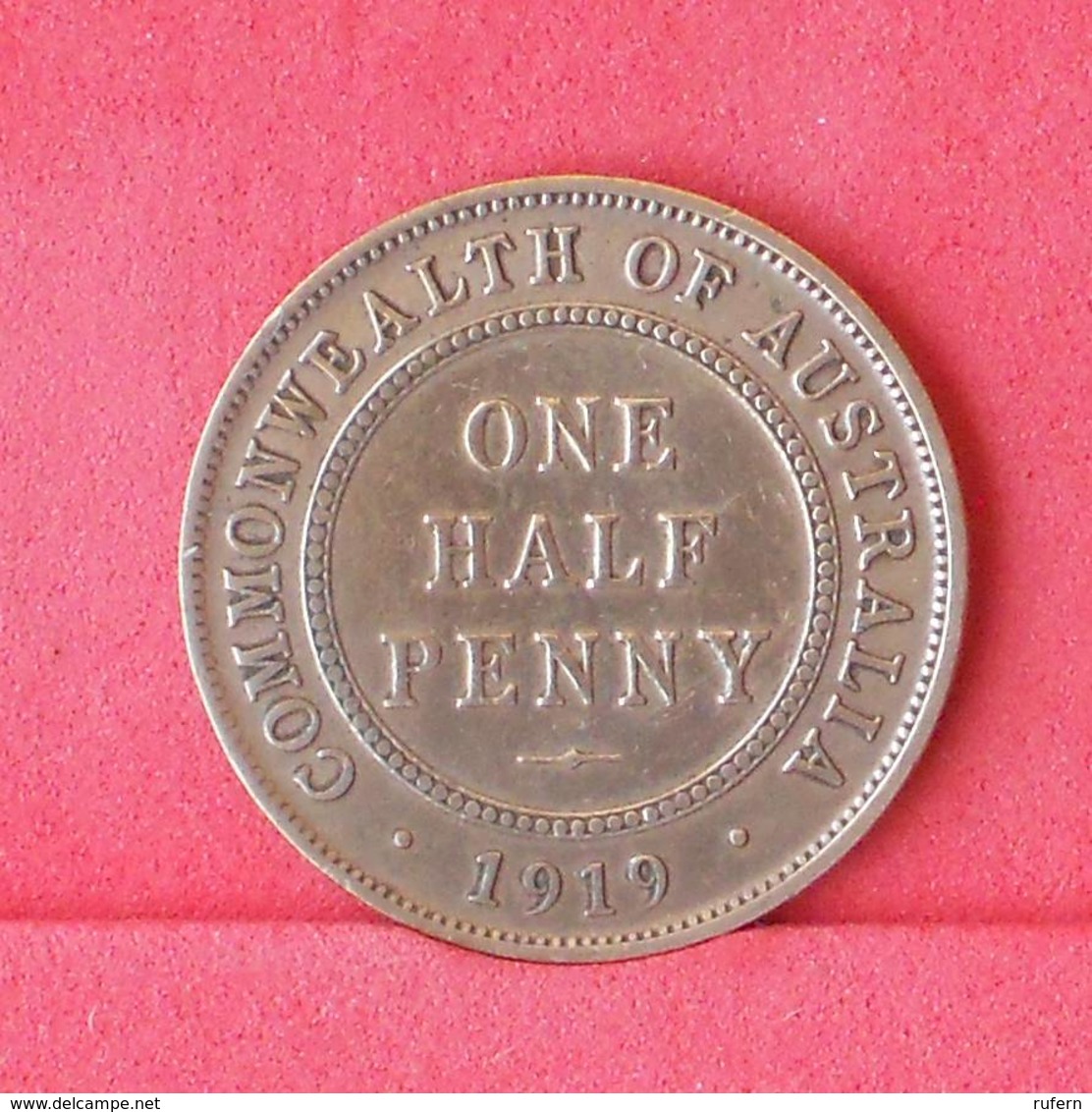 AUSTRALIA 1/2 PENNY 1919 -    KM# 22 - (Nº29988) - ½ Penny