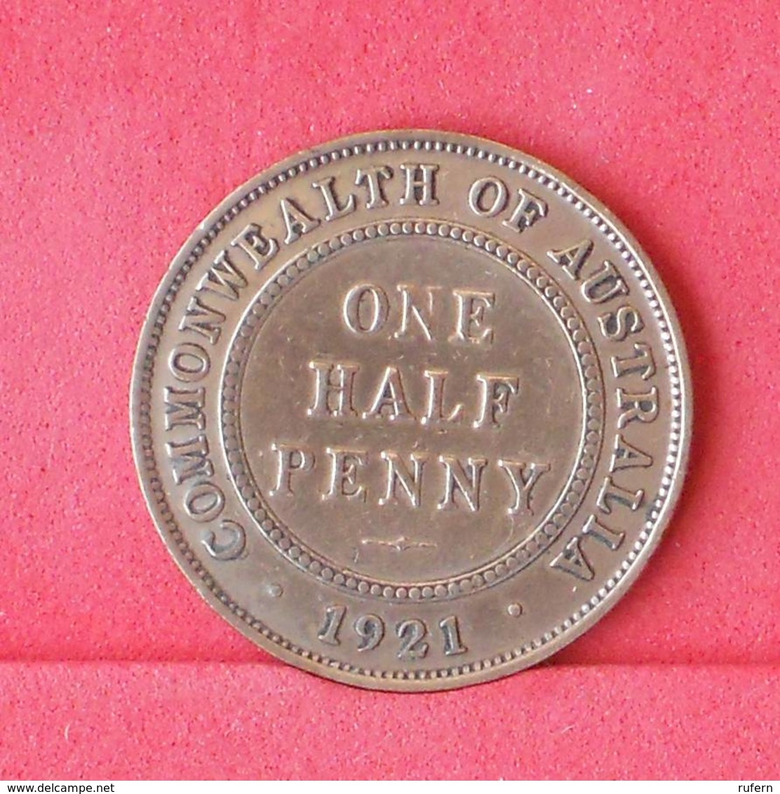 AUSTRALIA 1/2 PENNY 1921 -    KM# 22 - (Nº29989) - ½ Penny