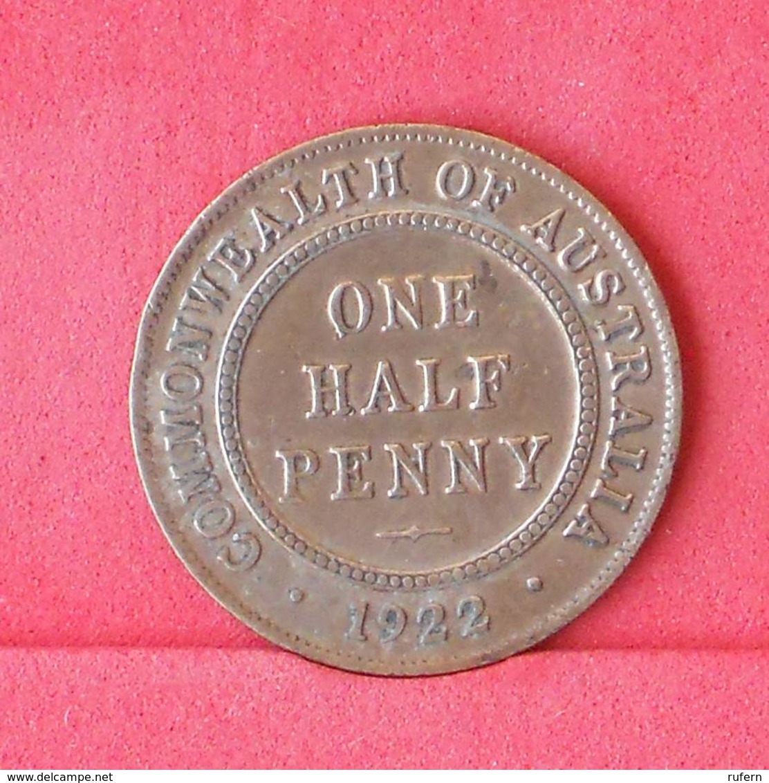 AUSTRALIA 1/2 PENNY 1922 -    KM# 22 - (Nº29990) - ½ Penny