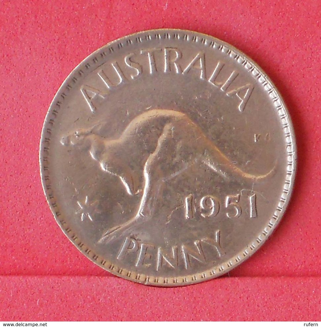 AUSTRALIA 1 PENNY 1951 -    KM# 43 - (Nº30006) - Penny