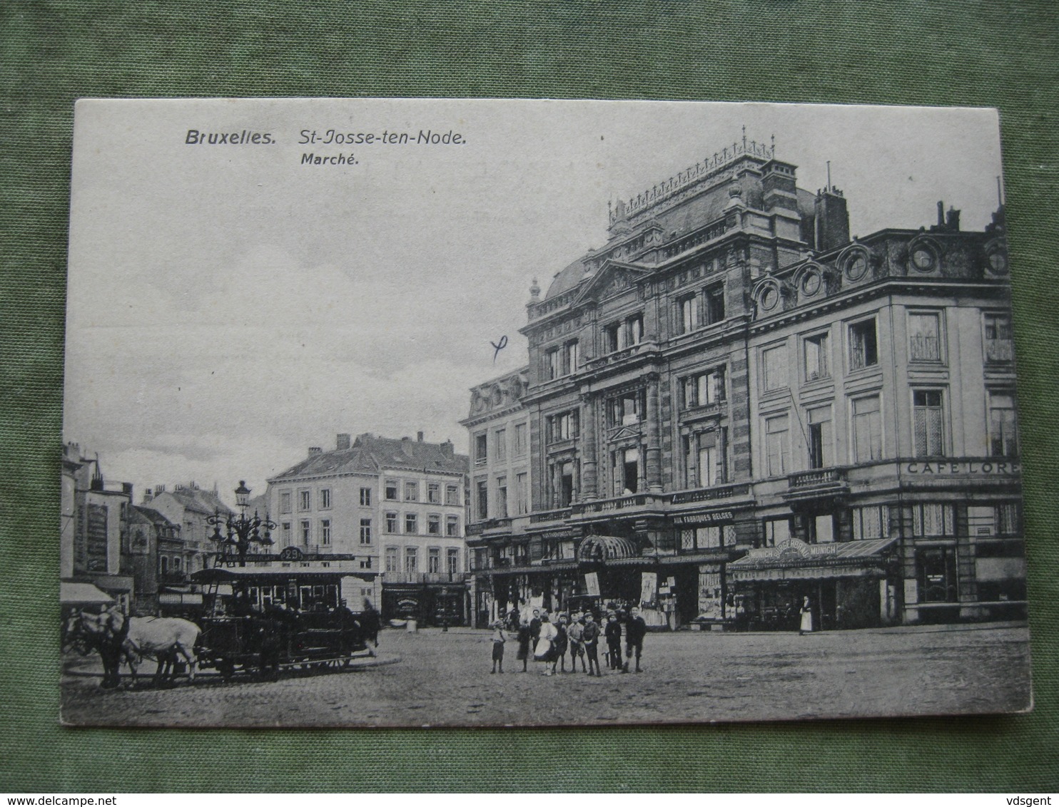 ST. JOSSE TE NODE - MARCHÉ ( Tram à Cheval ) - St-Josse-ten-Noode - St-Joost-ten-Node