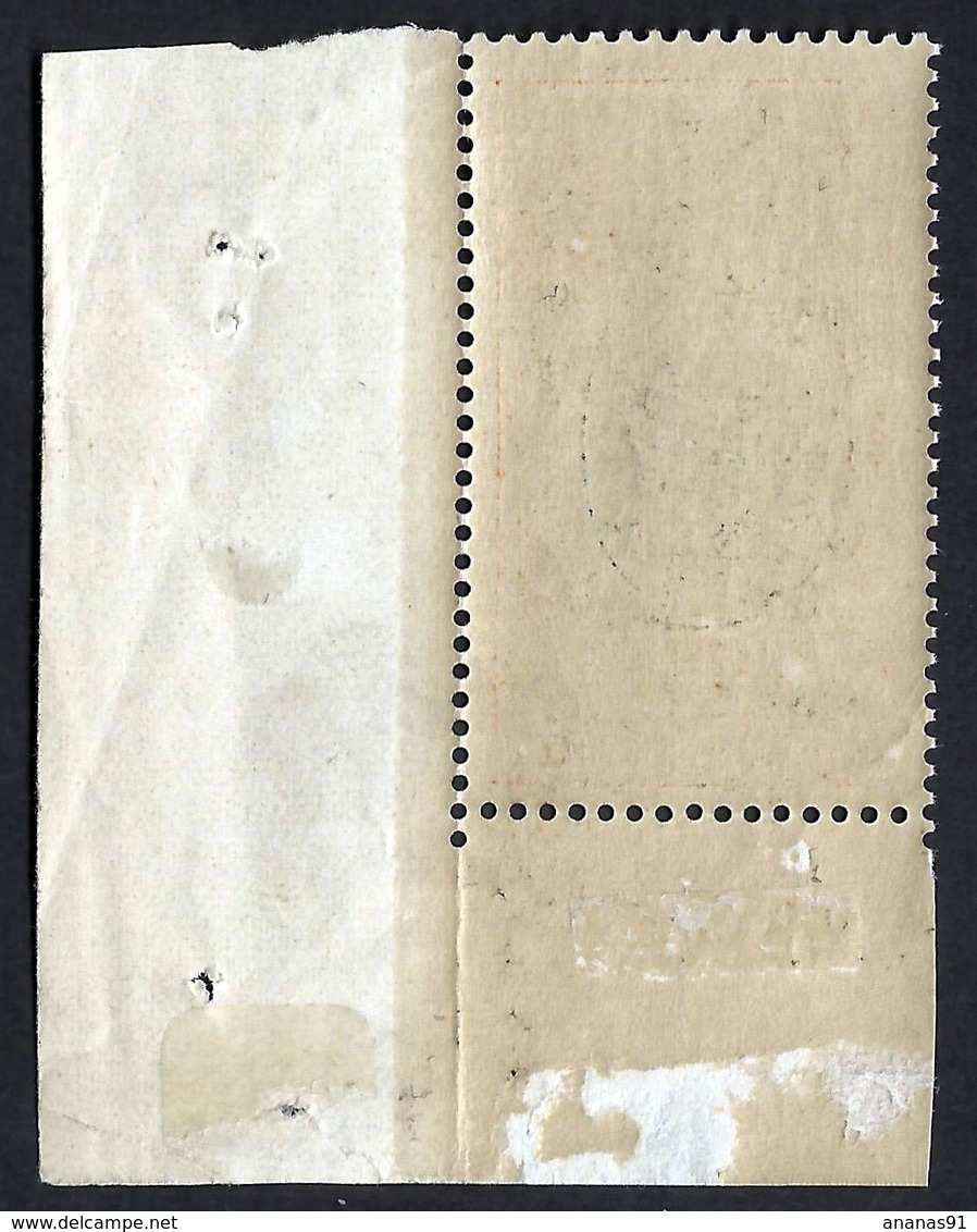 OCEANIE - Nº27 - VARIETE - TAHITIEENNE 15 C - ORANGE -  CENTRE TRÈS DÉPLACE 1922 - Unused Stamps