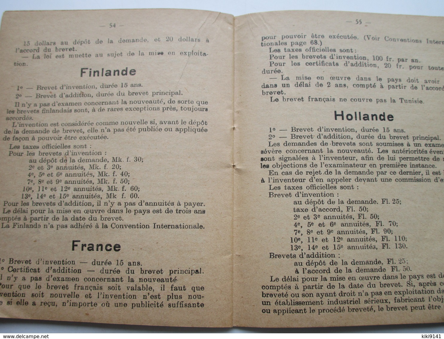 L'OFFICE des INVENTIONS - Renseignements relatifs à la protection de la propriété industrielle (72 pages)