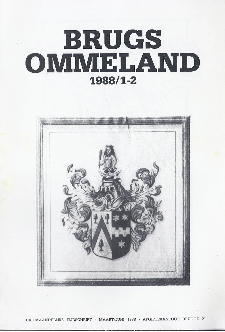 BRUGS OMMELAND 1988-1/2 BLANKENBERGE ERFGOED TE VARSENARE UILENSPIEGEL DAMME DISCALSENKERK GRAFSCHRIFTEN BRUGGE - Geschiedenis