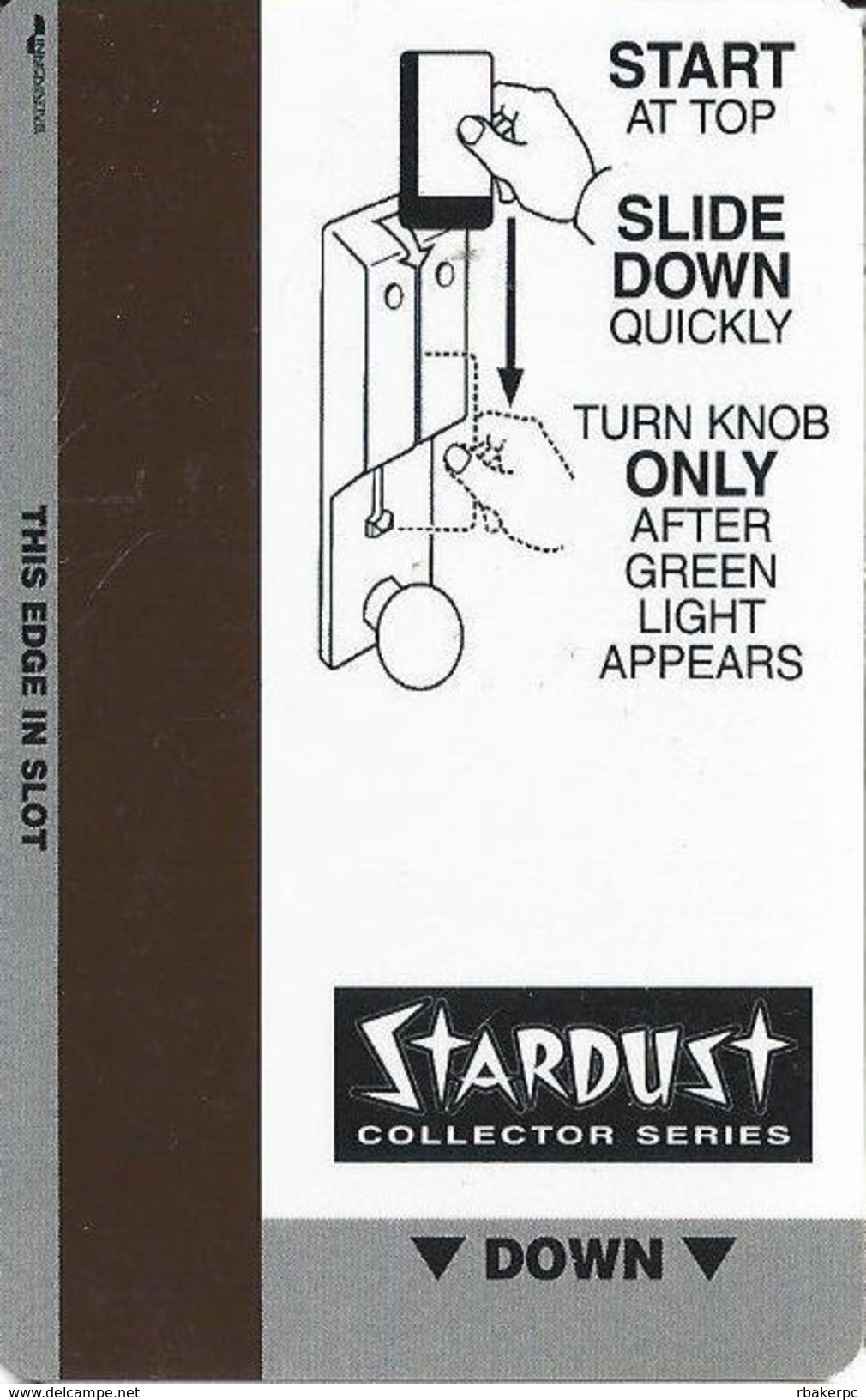 Stardust Casino - Las Vegas, NV - Hotel Room Key Card - Hotel Keycards