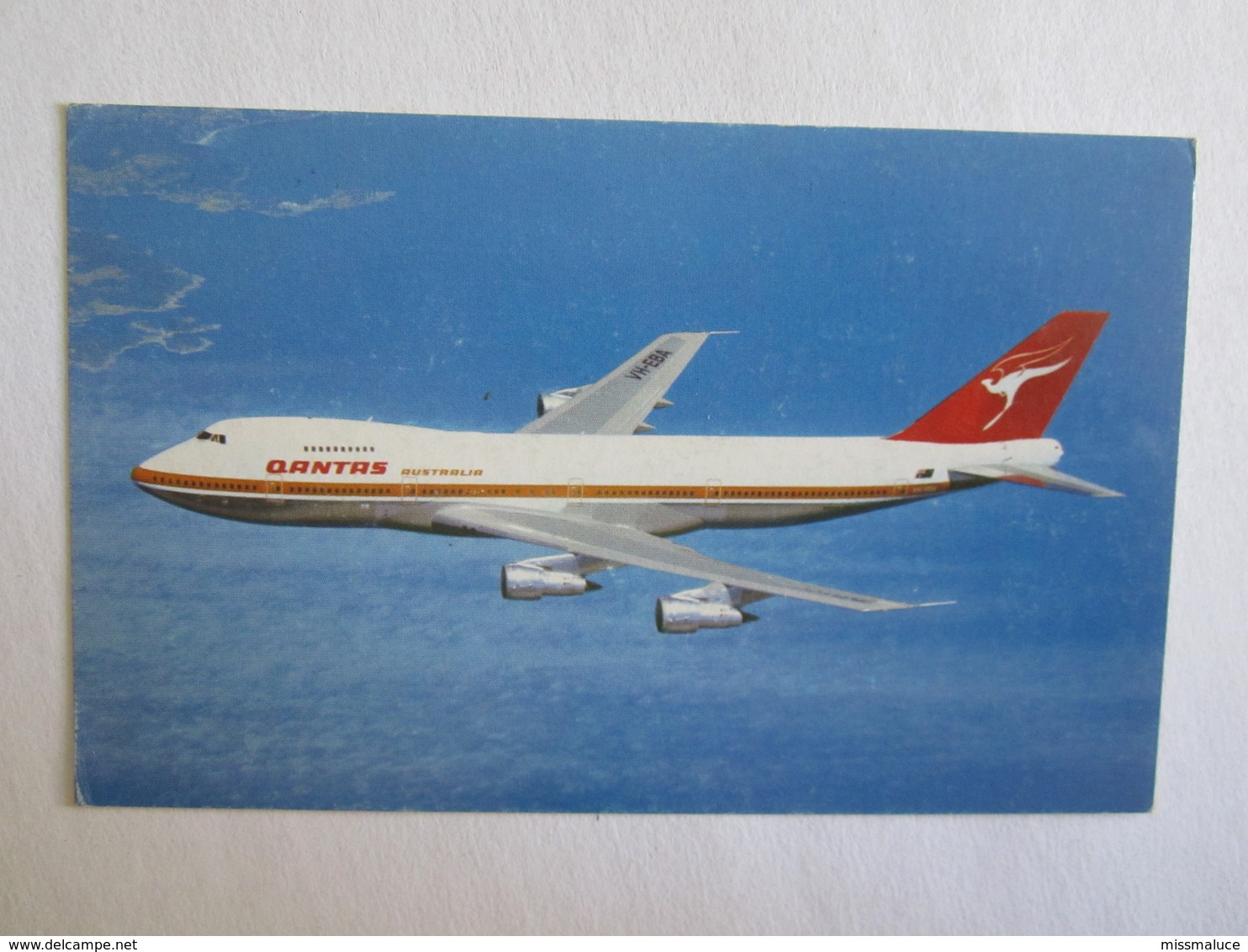 Avions Avion Qantas Airways Boeing 747 B - 1946-....: Ere Moderne