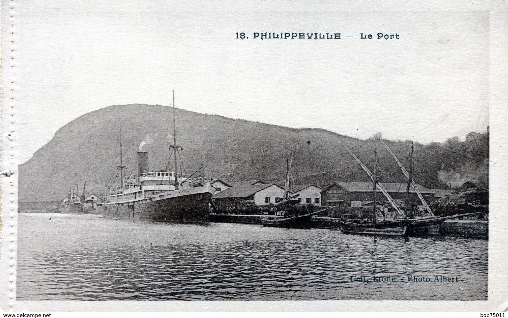 PHILIPPEVILLE , Le Port - Skikda (Philippeville)