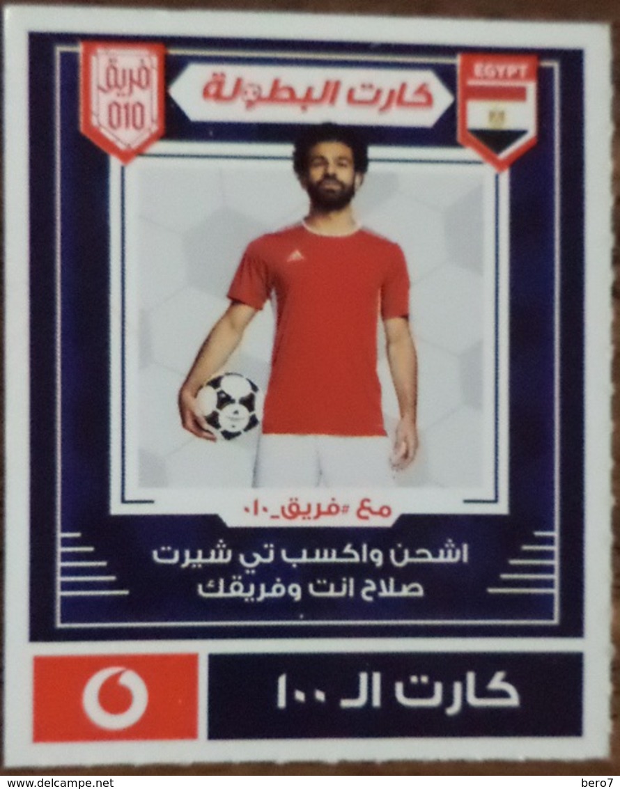 EGYPT - Mohamed Salah  Card  100 L.E, Vodafone , [used] (Egypte) (Egitto) (Ägypten) (Egipto) (Egypten) Africa - Egypte