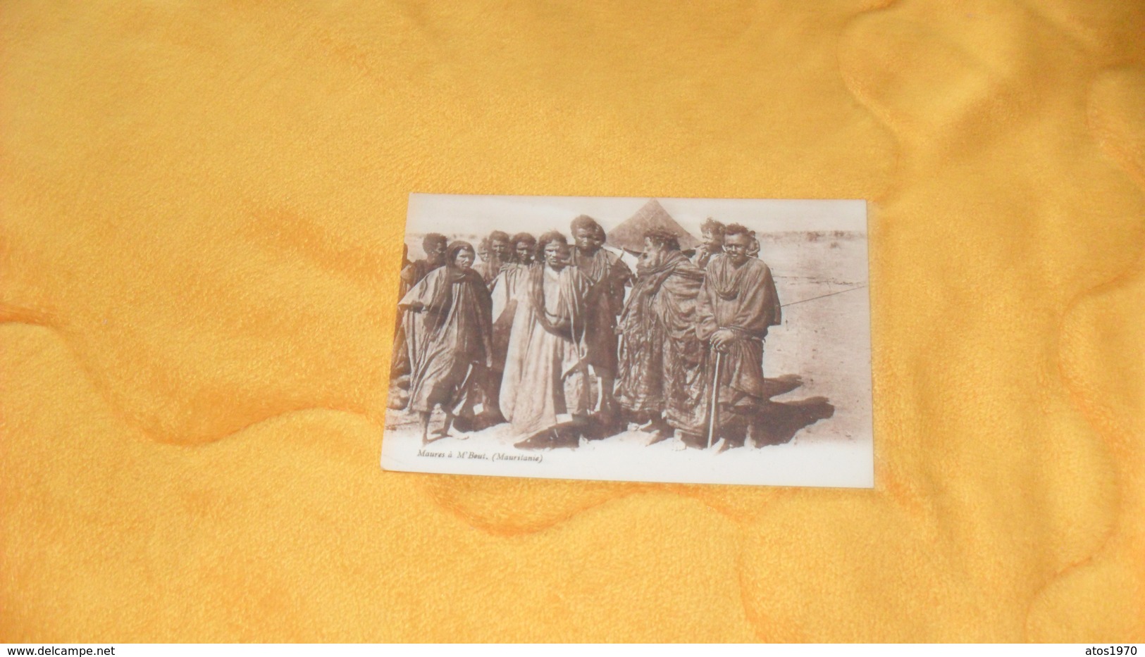 CARTE POSTALE ANCIENNE NON CIRCULEE DATE ?.. / MAURES A M'BOUT MAURITANIE.. - Mauretanien