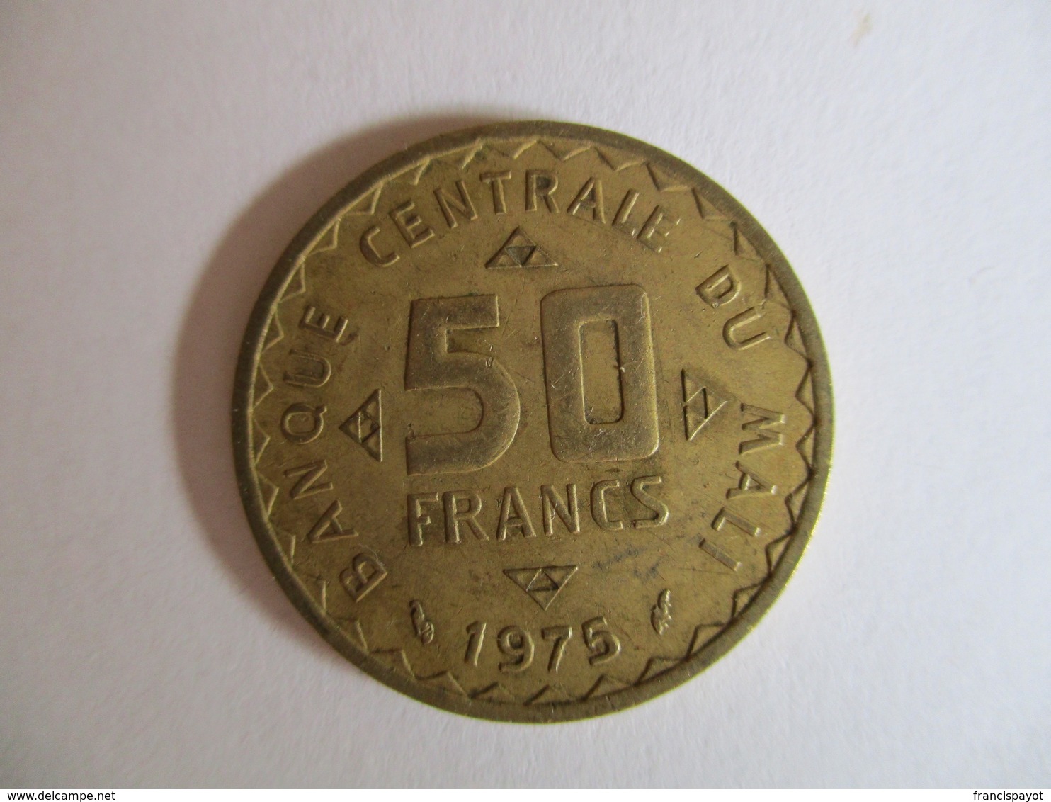 Mali: 50 Francs 1975 - Mali (1962-1984)