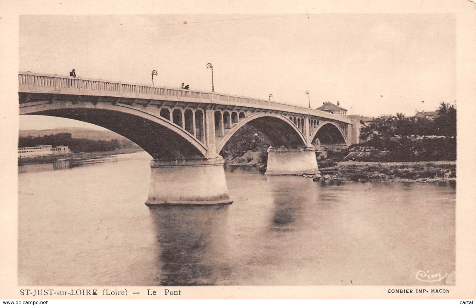 42 - ST-JUST-sur-LOIRE - Le Pont - Saint Just Saint Rambert