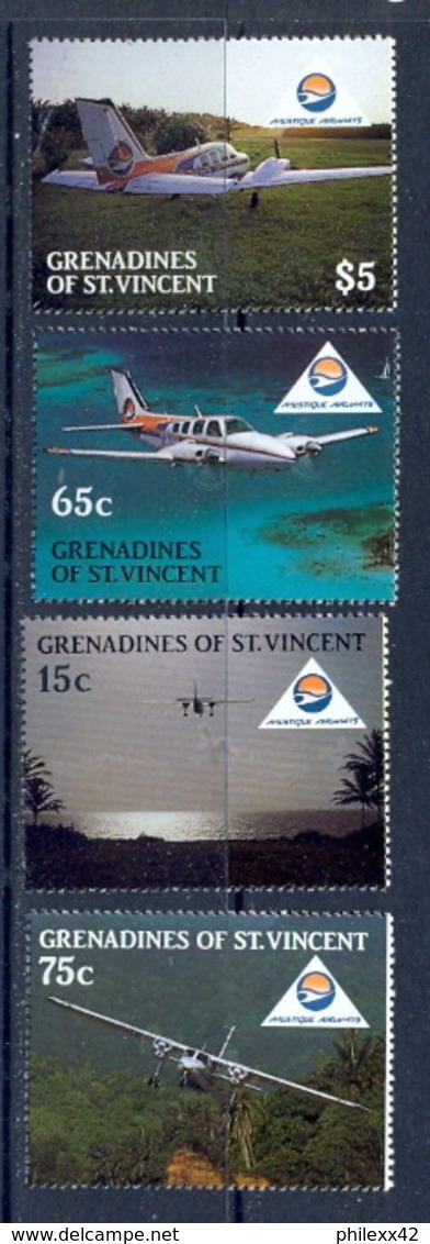 Grenadines Of Saint-Vincent - 306 - N° 442/45 Avion (plane Planes Avions) Cote 7.5 Euros MNH ** - Avions