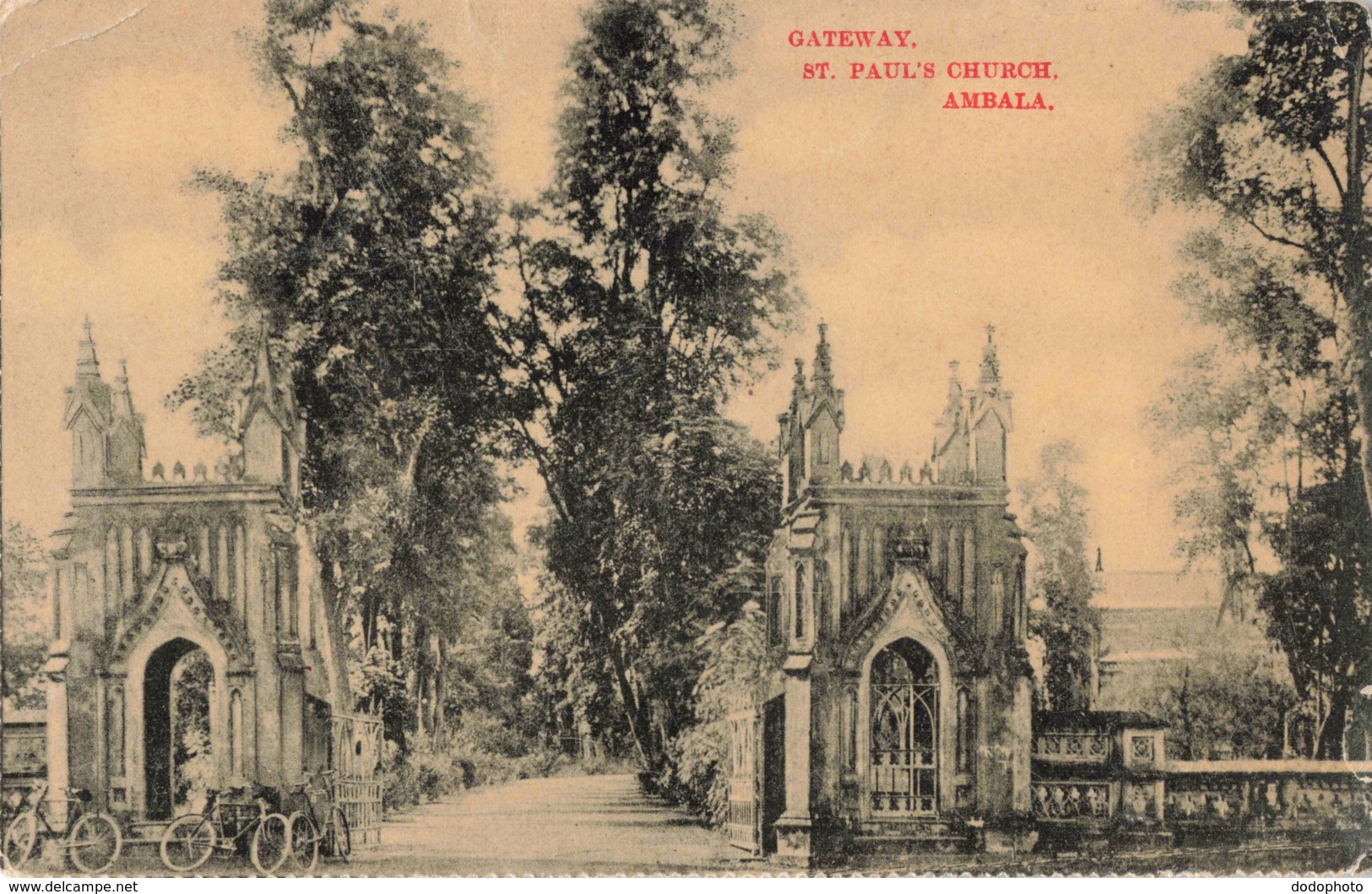 R198080 Gateway. St. Pauls Church. Ambala. Moorli Dhur - Monde