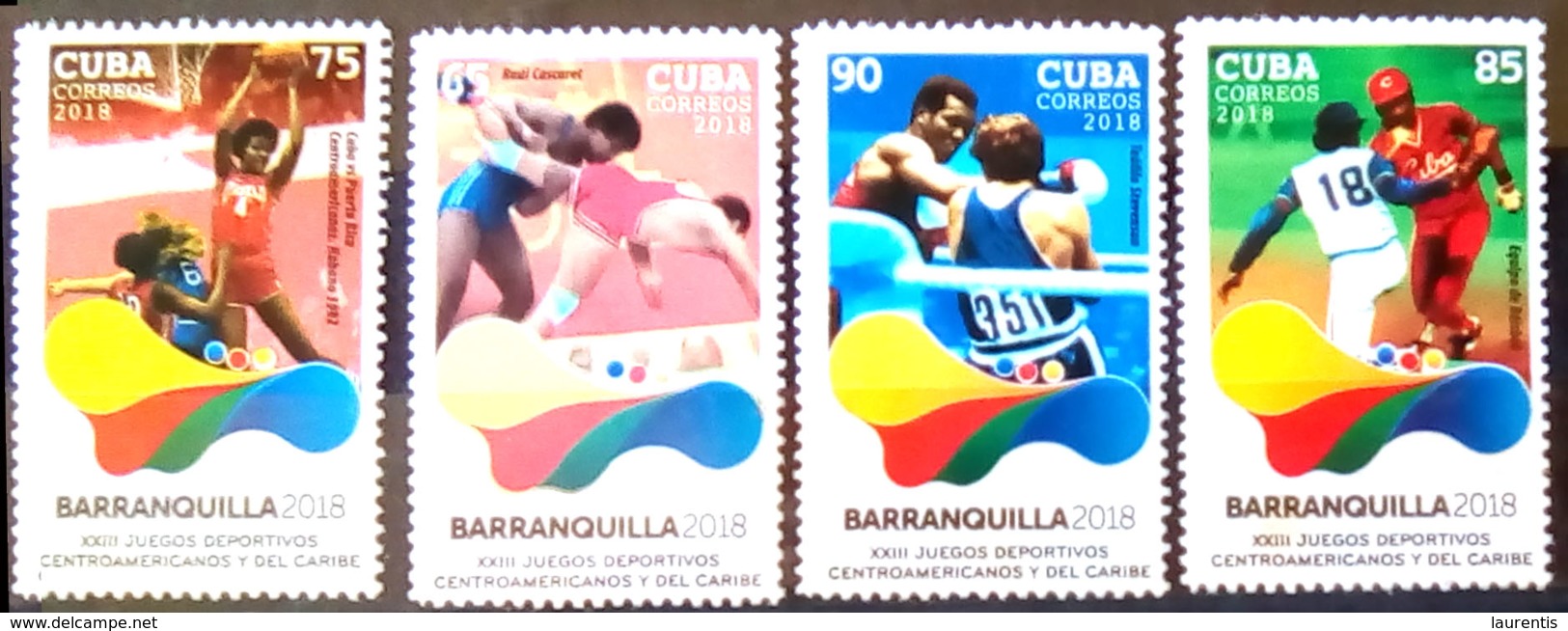 1251  Baseball - Basketball - Boxing - 2018 - MNH - 3,25 - Basketbal