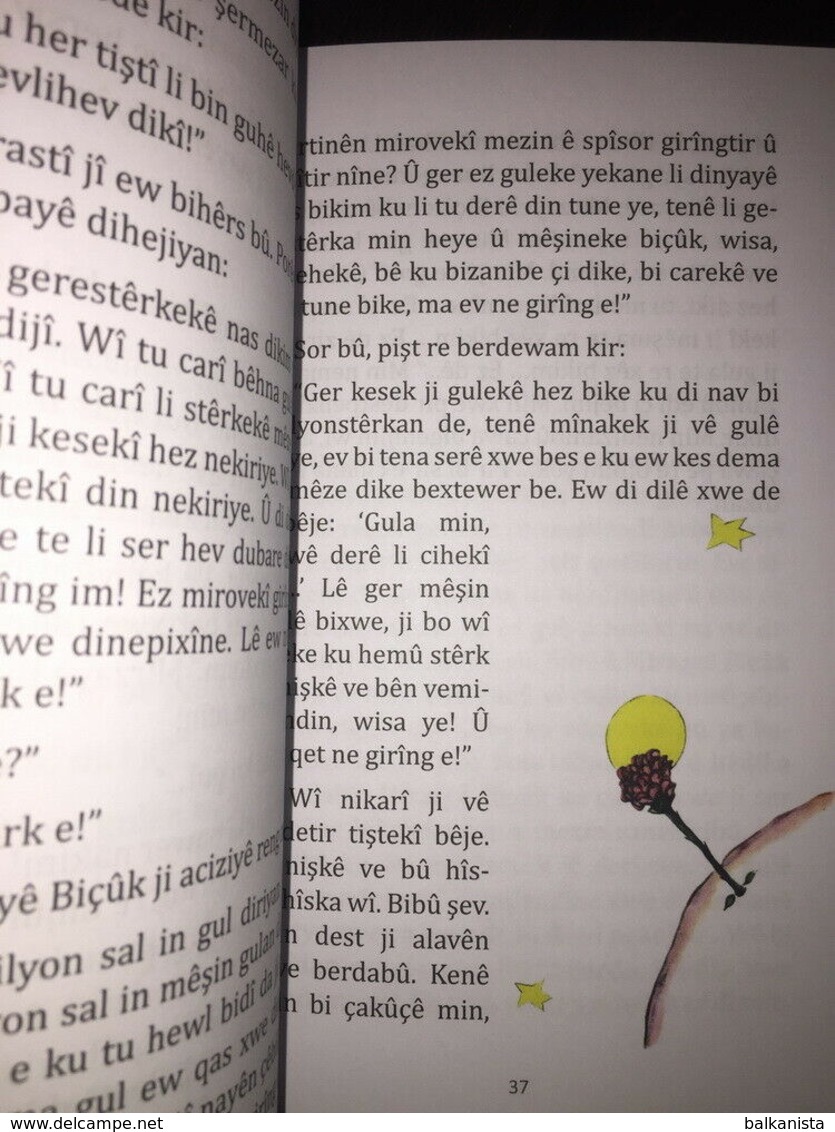 LITTLE PRINCE Antoine De Saint Exupery Mirzaye Biçuk KURDISH LANGUAGE - Junior