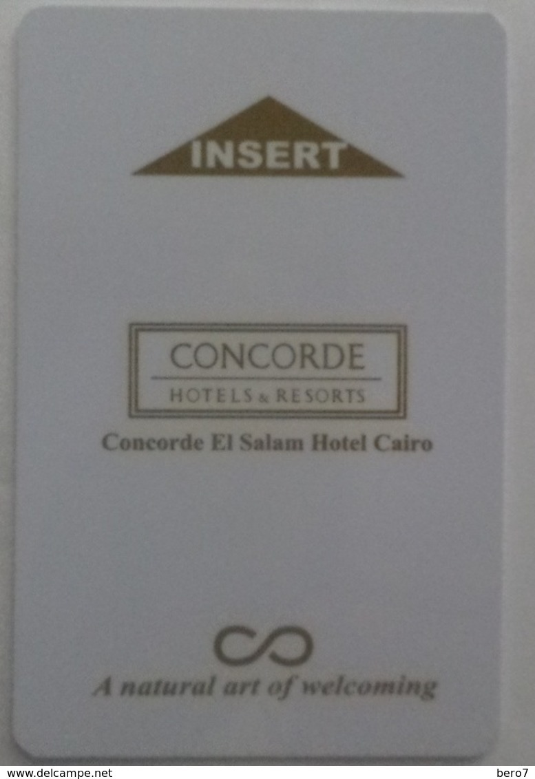 Concorde Hotels & Resorts, Concorde El Salam Hotel Cairo, Egypt. - Cartes D'hotel