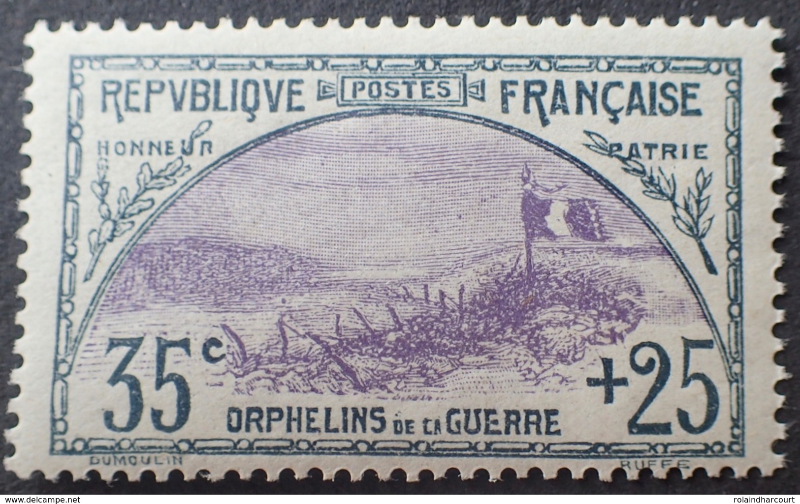 R1615/181 - 1917 - AU PROFIT DES ORPHELINS DE LA GUERRE - N°152 NEUF** - BON CENTRAGE - Cote : 500,00 € - Nuovi