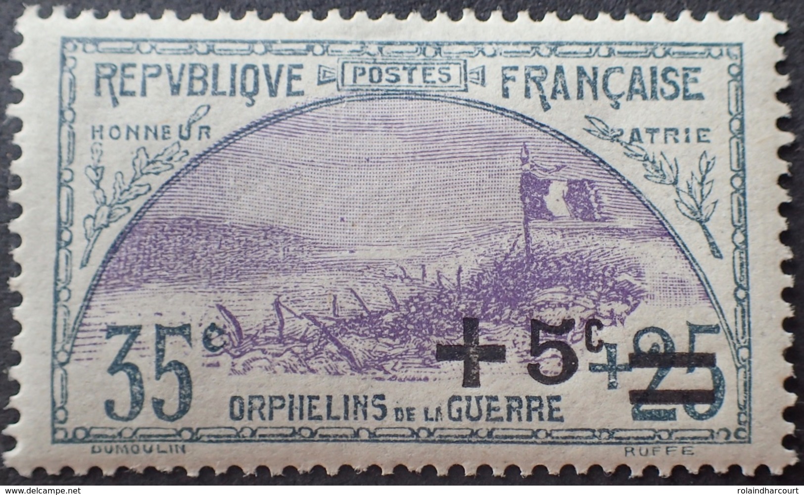 R1615/186 - 1922 - AU PROFIT DES ORPHELINS DE LA GUERRE - N°166 NEUF* TRES BON CENTRAGE - Neufs