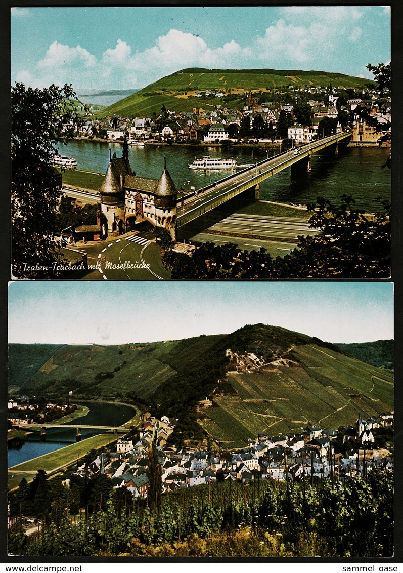 2 X Traben-Trarbach  -  Ansichtskarten Ca. 1975   (11167) - Traben-Trarbach