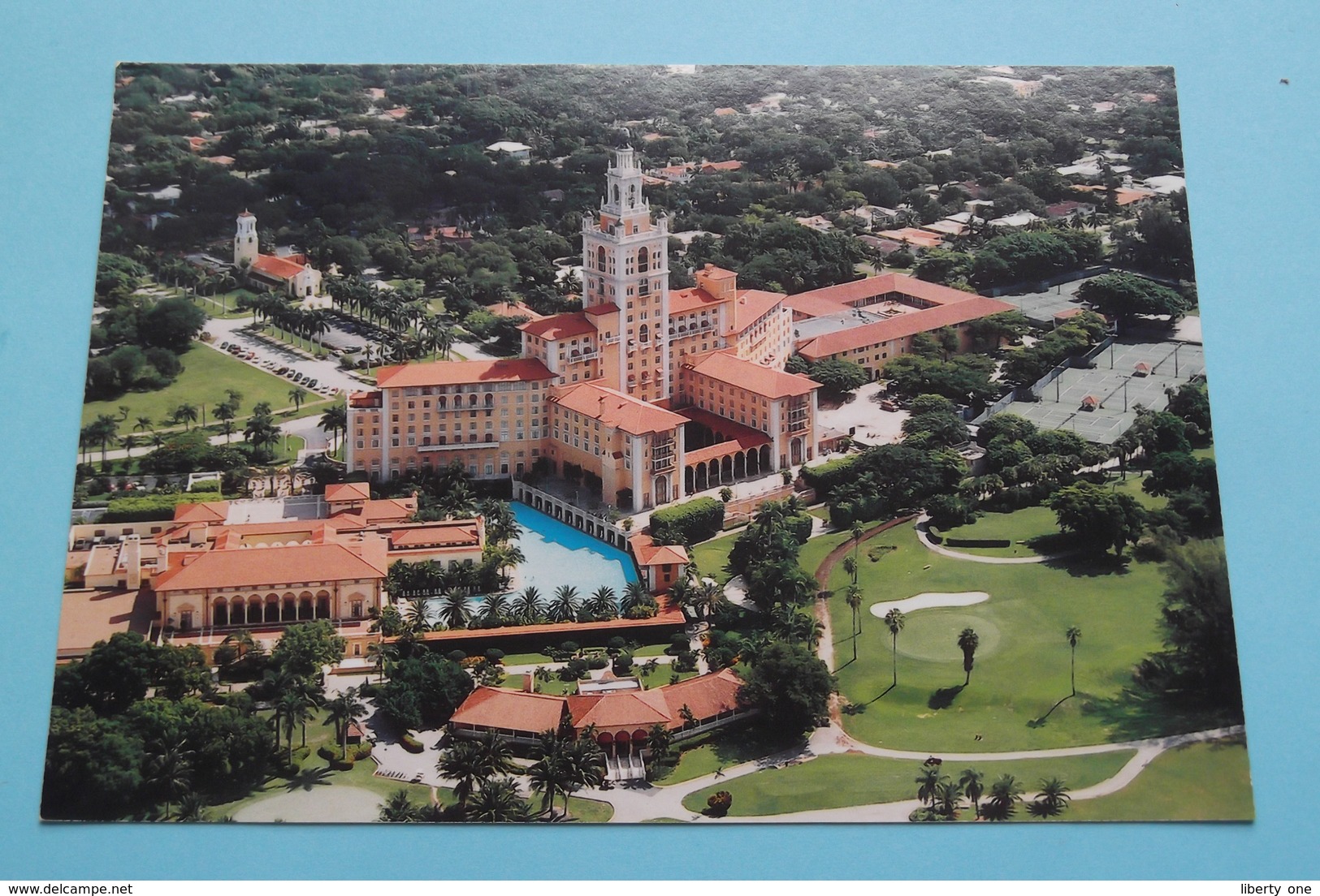 The BILTMORE HOTEL (2 Cards > Format 11,5 X 16,5 Cm.) Print First In Photo By Firstenberg ! - Miami