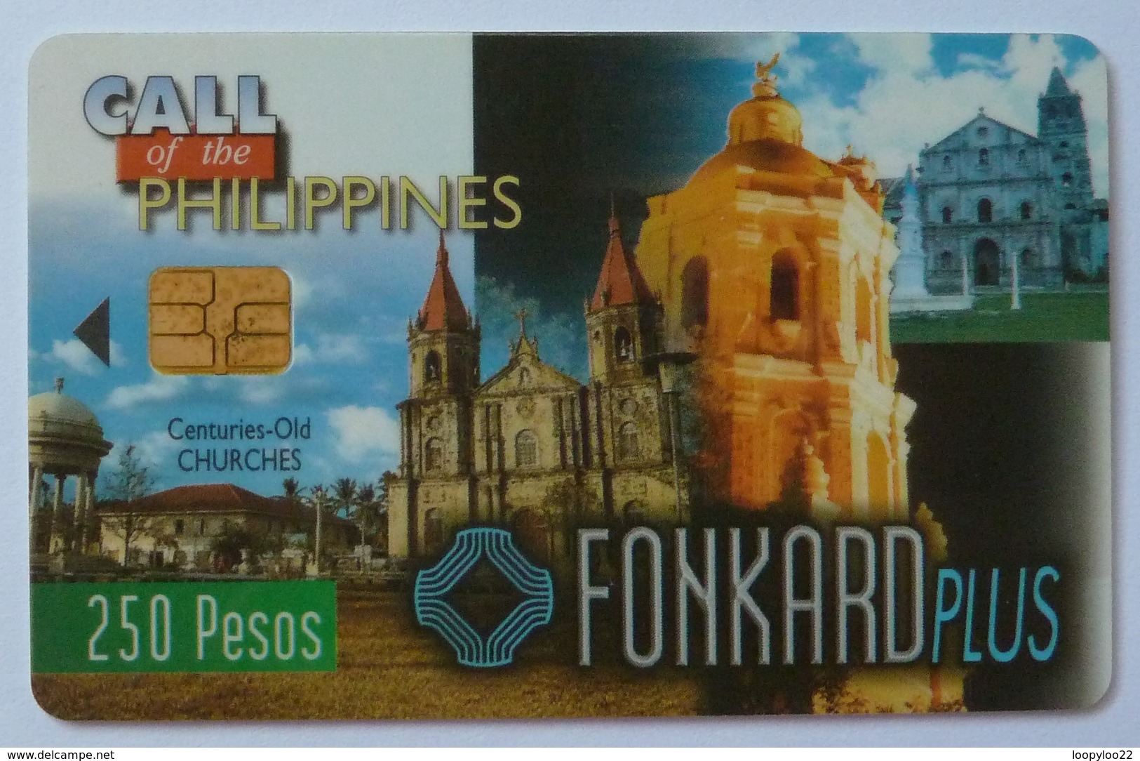 PHILIPPINES - Chip - Call Of The Philippines - Churches - Used - Filippine