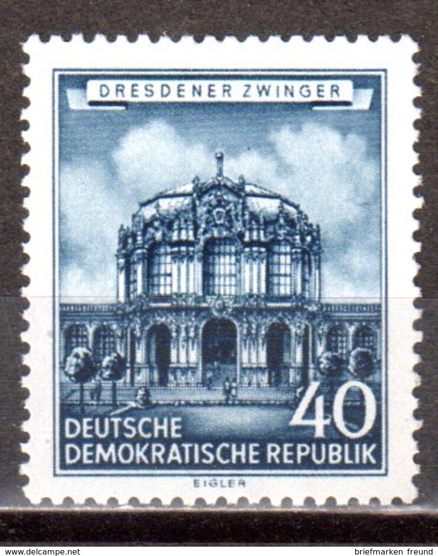 DDR 1955 Mi. 496 ** Dresdner Zwinger Postfrisch (9587) - Nuovi